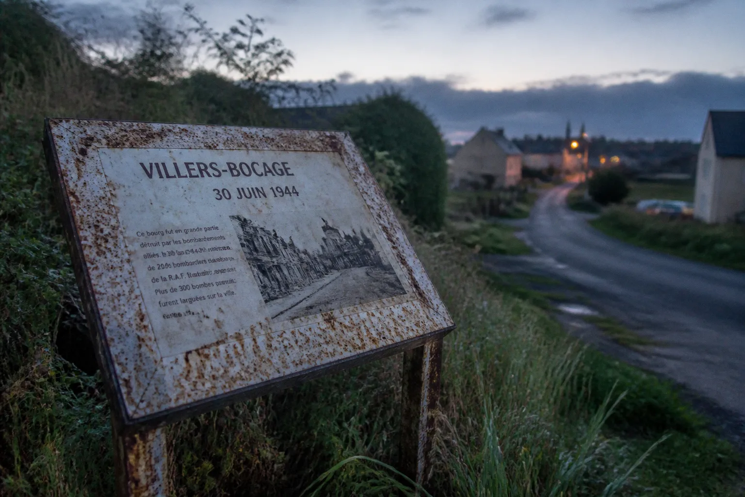 Bataille de Villers-Bocage : les pièges des visites guidées